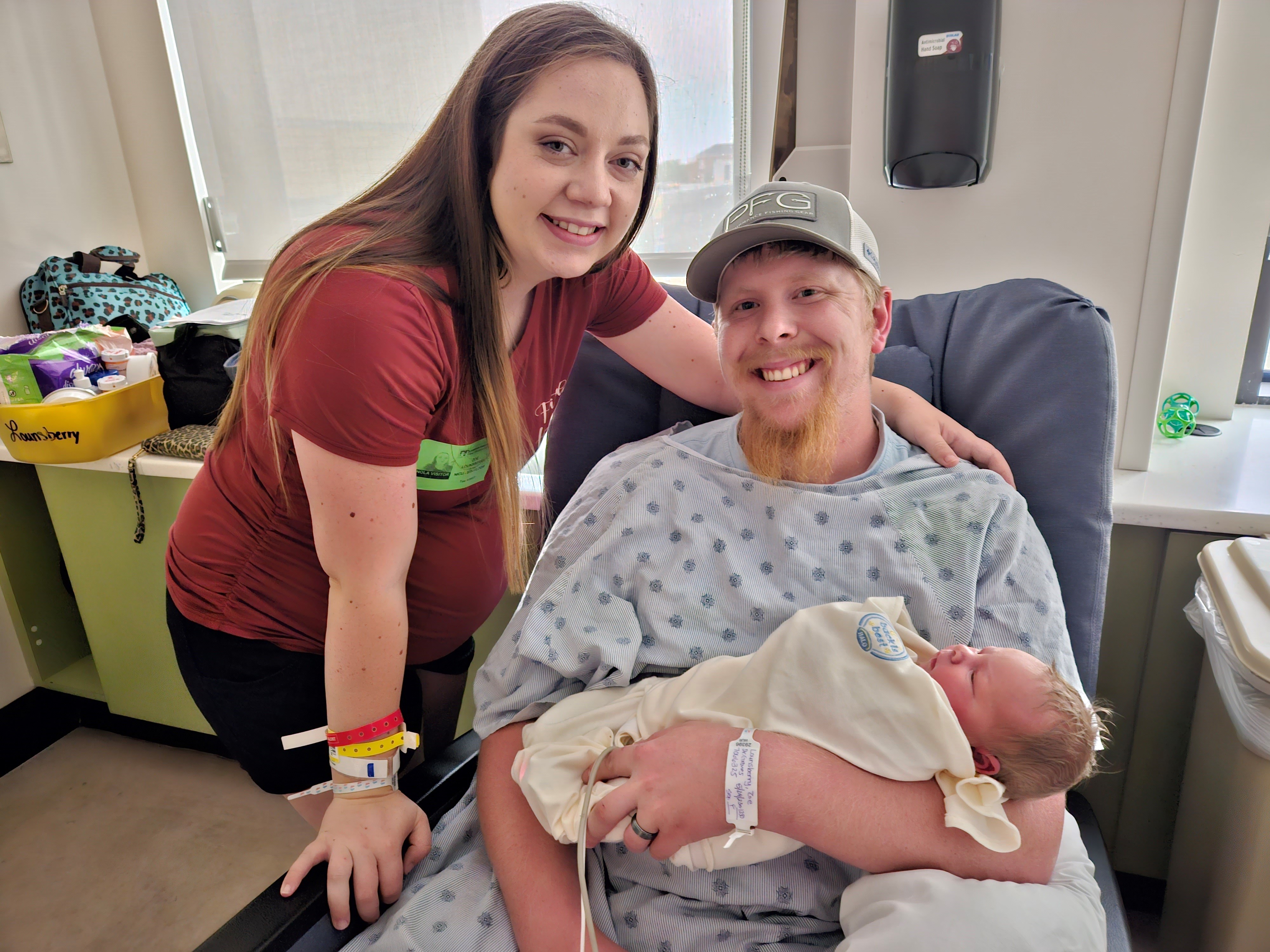 During NICU stay